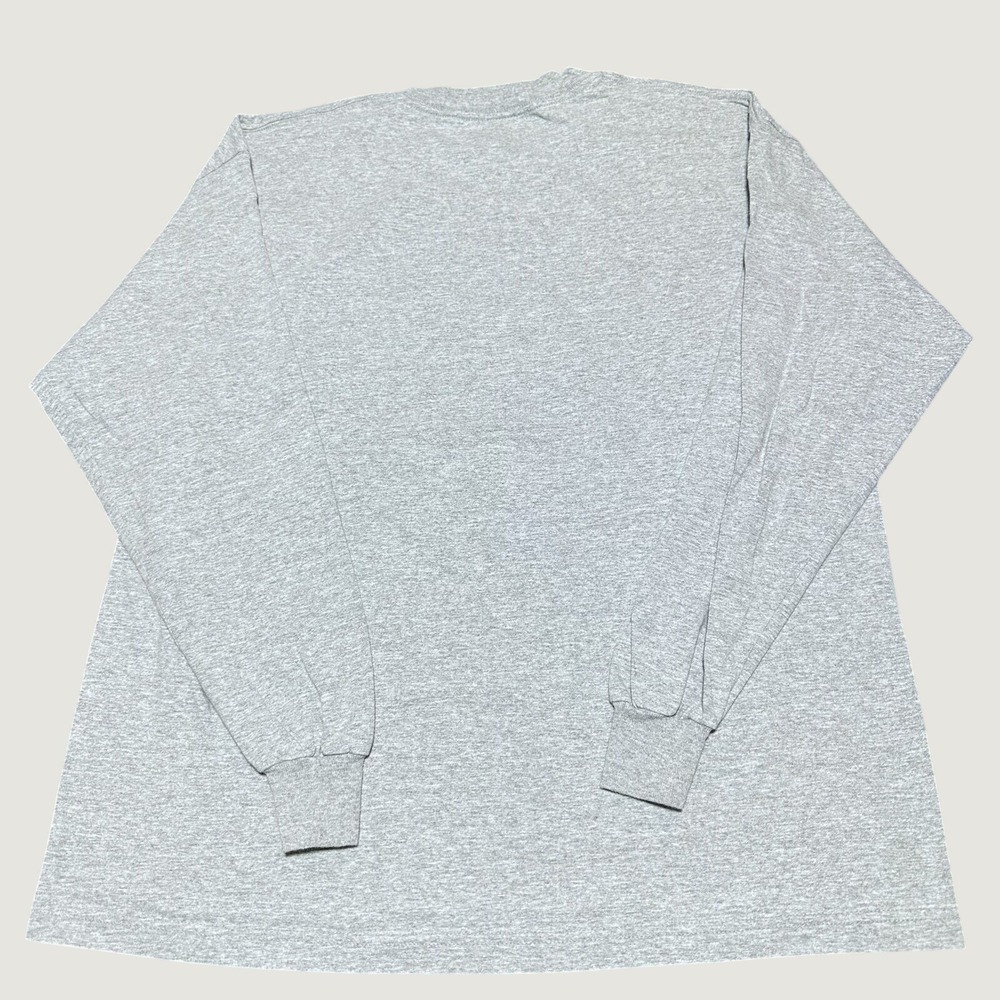 Vintage Michigan State T-Shirt Mens XL NCAA‎ Spartans Heather Gray Long Sleeve - Picture 4 of 6